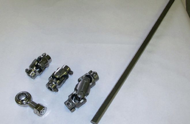 Model A Pickup Intstallation Steering Suspension Setup Components