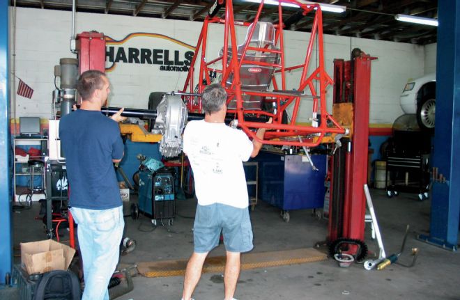 Silver Crown Tiger Rear End Installing