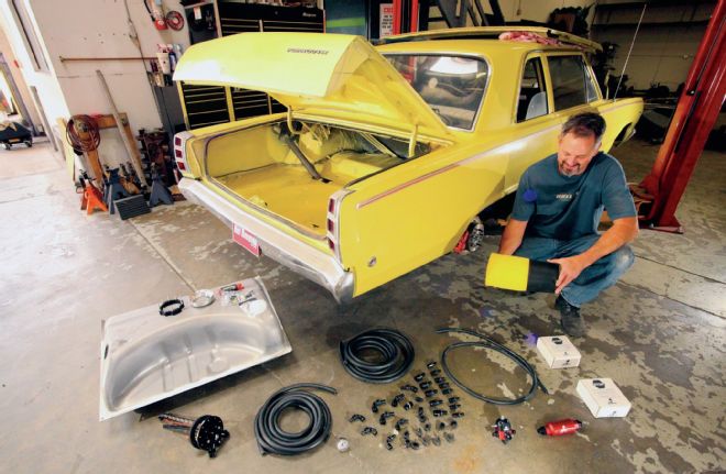 1968 Plymouth Valiant Aeromotive Phantom Stealth System