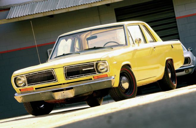 1968 Plymouth Valiant Front View Driving