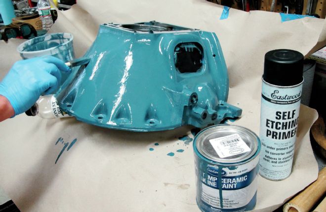 1973 Dodge Challenger Transmission Bellhousing Eastwood High Temp Ceramic Engine Paint