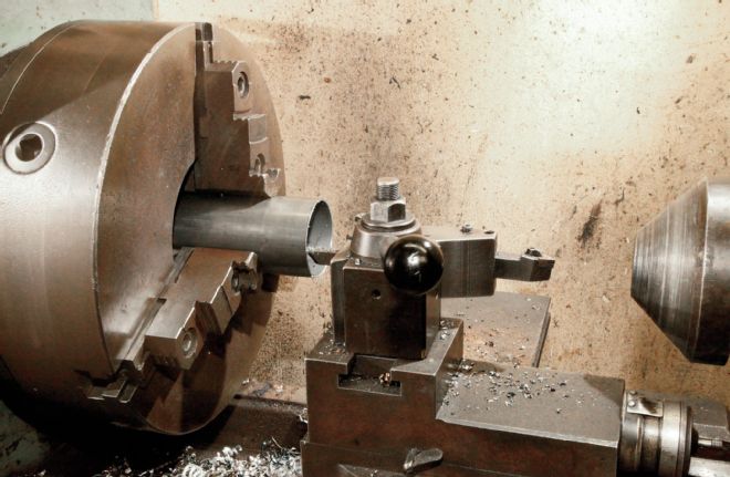 Inland Empire Driveline Services Driveshaft Lathe Tube Deburred