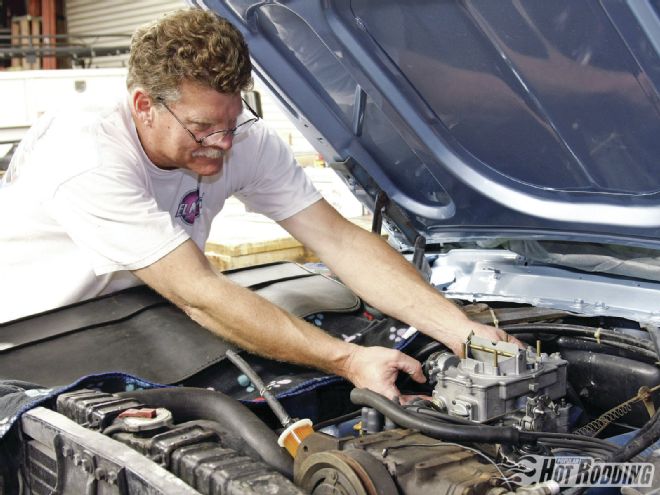 Jim Hanh Pulling The Autolite Carb