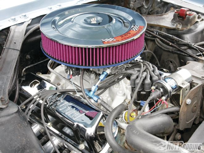 1968 Ford Mustang 289 Hi Po Chrome Air Cleaner Housing