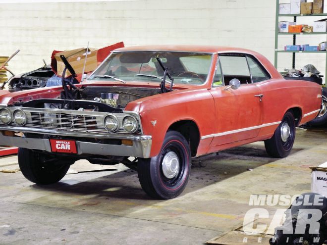 1967 Chevrolet Malibu Malibeater On The Ground