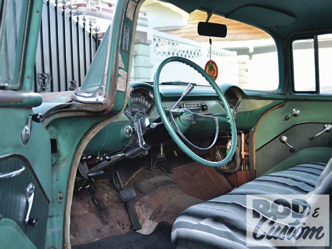 Power Steering And A New Column For The ’55 Wagon - Rod & Custom Magazine