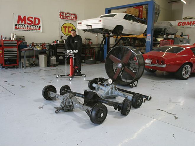 Ccrp 0806 01 Z+chevy Chevelle Rear Axle Swap+gm 12 Bolt Ford 9 Inch Dana 60