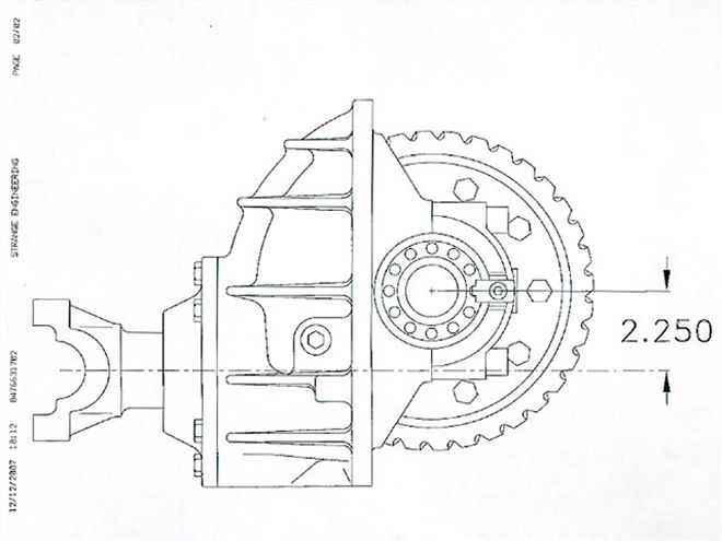 Ccrp 0806 13 Z+chevy Chevelle Rear Axle Swap+hypoid Offset