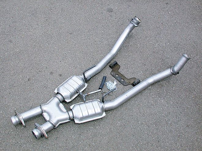 Ccrp 0611 08 Z+fox Body Mustang Performance Parts+BBK Performance Crossover Pipe