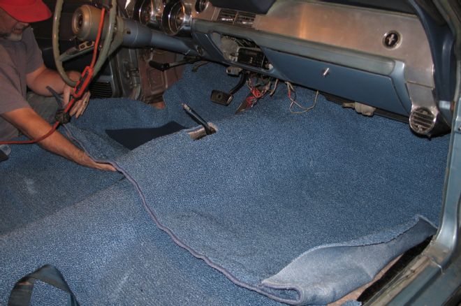 23 1967 Ford Mustang Carpet Interior