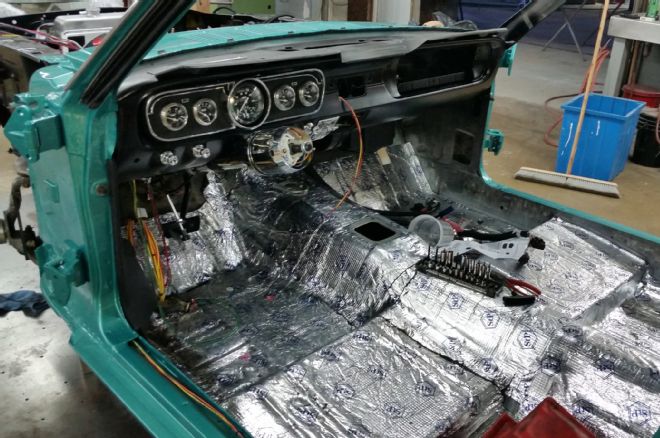 1965 Ford Mustang Custom Interior Project Road Warrior 15
