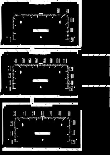 015 Custom Speedometer Dials 1968 Plymouth