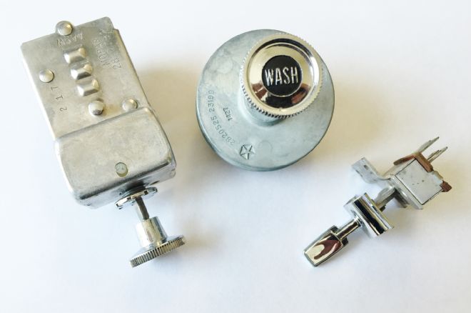 011 Restored Plymouth Instrument Panel Switches