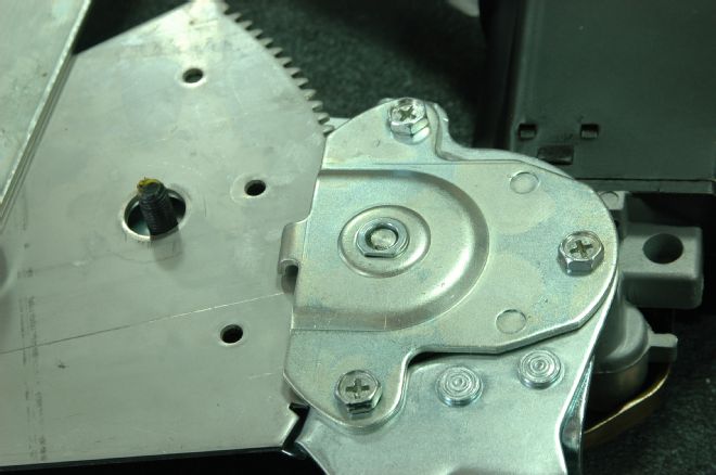 Motor Mounts Backing Plate