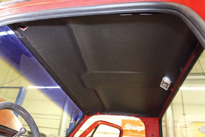 10 1985 Chevrolet C10 Interior Revamp New Headliner Installed