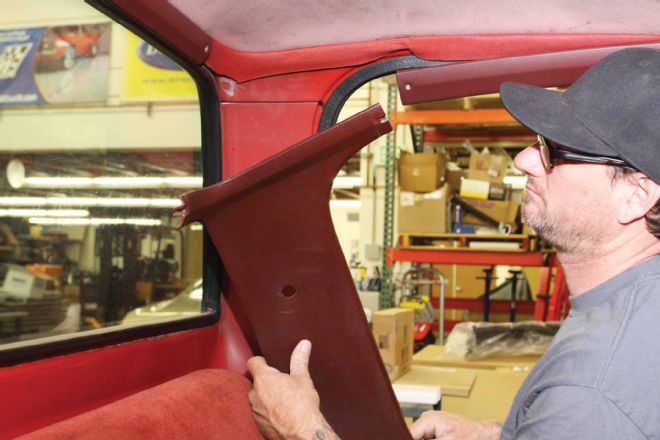 4 1985 Chevrolet C10 Interior Revamp Headliner