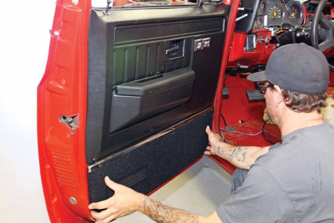 40 1985 Chevrolet C10 Interior Revamp New Door Panels