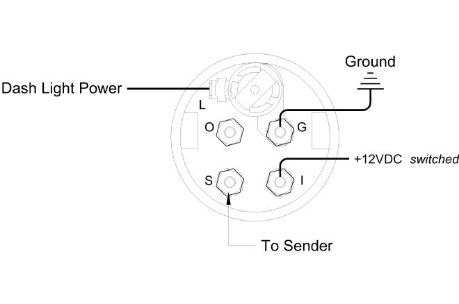 Classic Instruments Fuel Link Power Source Diagram