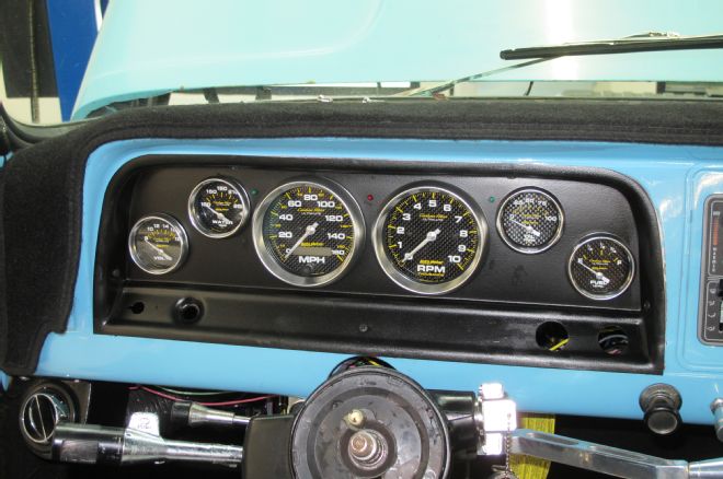 1965 Chevrolet C10 New Dash Installed