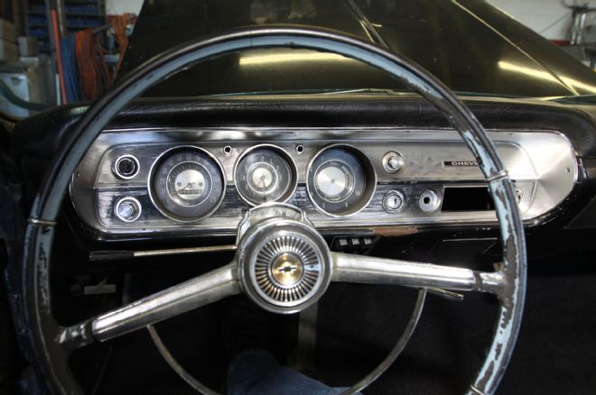 1965 Chevelle Stock Dashboard Idiot Lights
