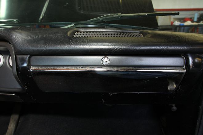 1965 Chevelle Dash Finisher Glove Box