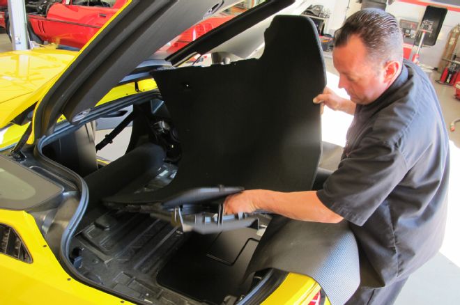 2015 Chevrolet Corvette Stingray Rear Carpet