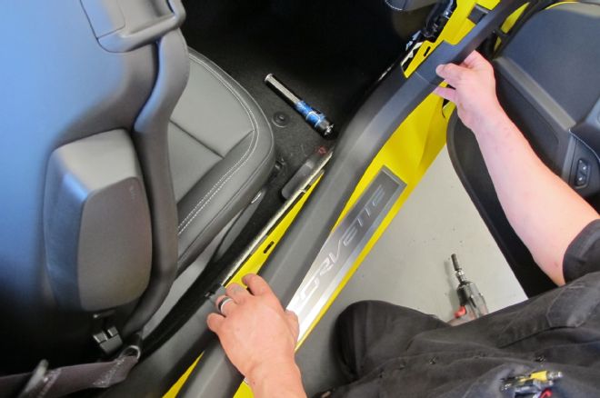 2015 Chevrolet Corvette Stingray Interior Removal