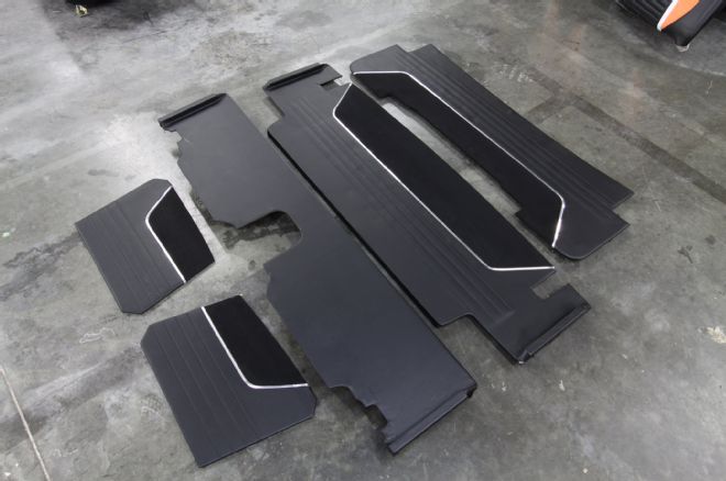 Tmi Interior Install Trunk Kit Pieces