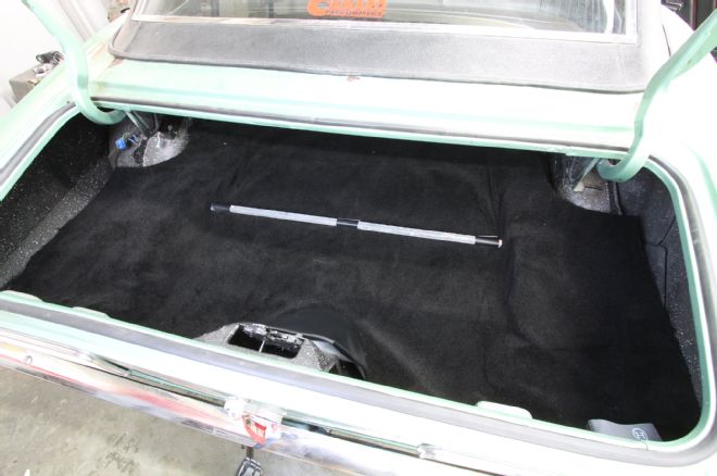 Tmi Interior Install Trunk Carpet