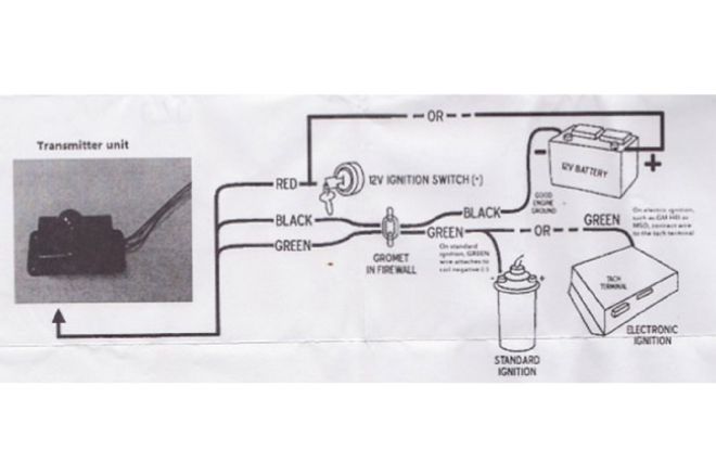 Proform Wireless Mini Shift Light Tachometer Install 67006C