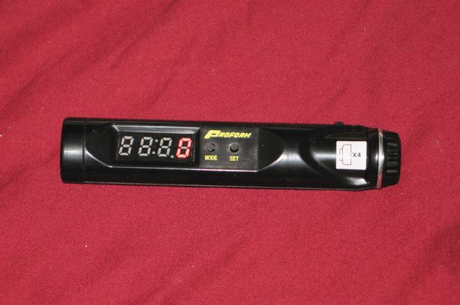 Proform Wireless Mini Shift Light Tachometer 67006C Switch