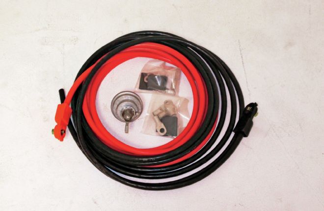 American Autowire Battery Cable Kit And Shutoff Switch