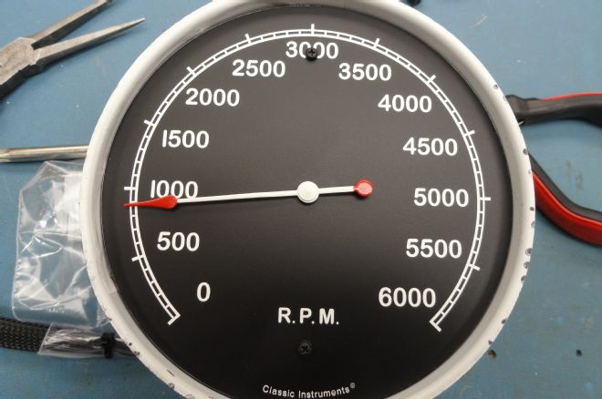 Ford Model A New Tach Faceplate