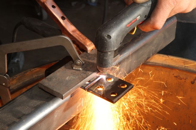 Driveshaft Safety Loop Plasma Cutting