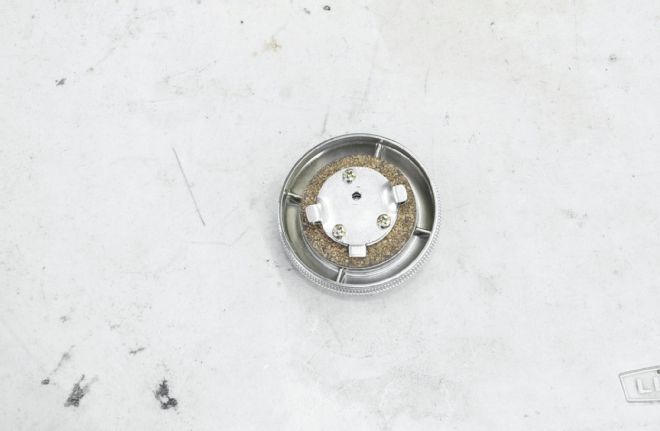 1968 Chevrolet C10 Gas Cap Locking Plate On Back