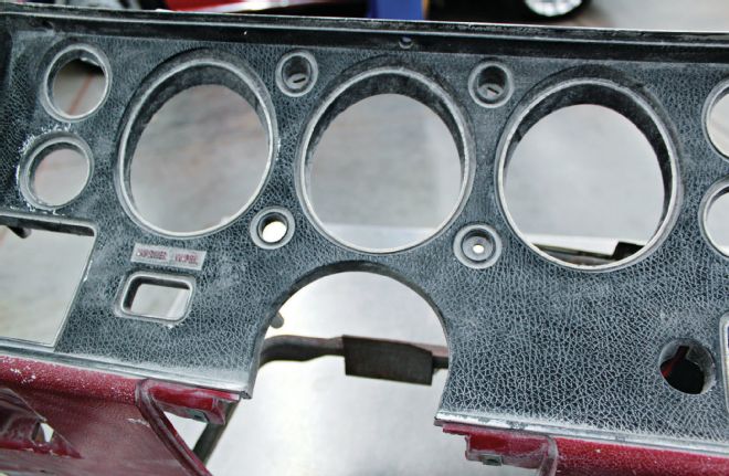 1970 Chevrolvet Chevelle Ss396 Dash Little Chrome Trim Left Around Gauge Bezels