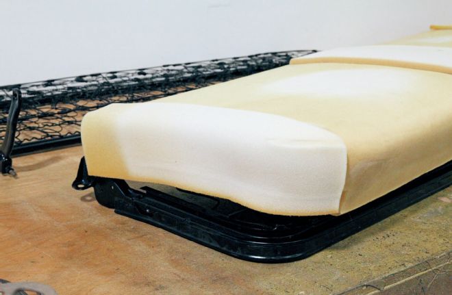 Chevrolet C10 Bench Seat Base Foam Sections Of Raided Foam