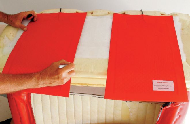 Seat Bottom Speedway Motors Heating Pads Cut Marks