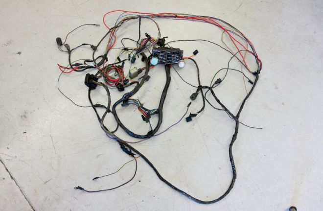 1968 Chevrolet C10 Old Wiring Harness Fuse Panel