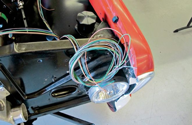 1968 Chevrolet C10 Wiring Left Side Headlight Section