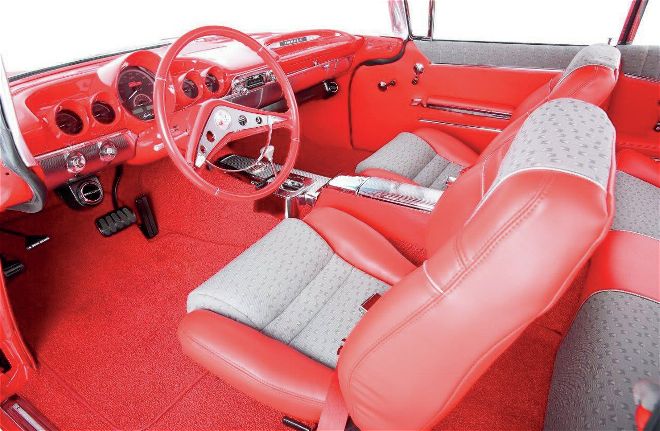 1959 Chevrolet Impala Red Leather Interior Glenn Kramer