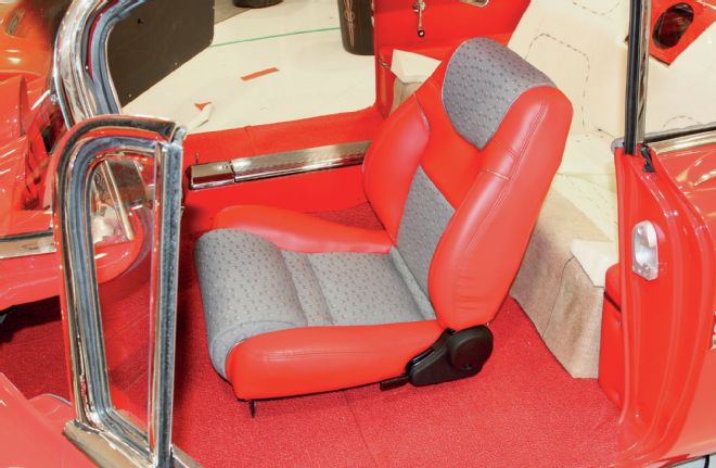 1956 Chevrolet Impala Bolted In Bucket Seat