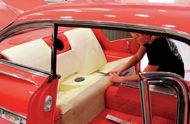 1956 Chevrolet Impala Maelle Riou Fits Custom Foam Cushions