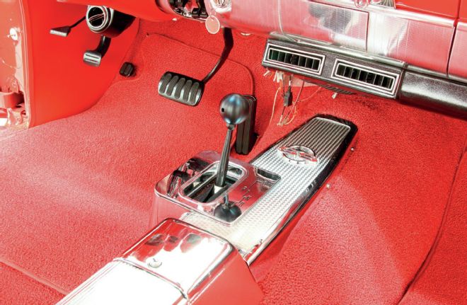 1956 Chevrolet Impala Loop Pile Carpet Lokar Shifter