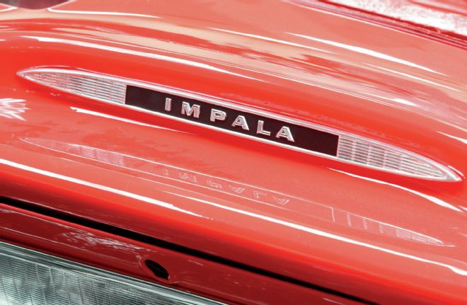 1956 Chevrolet Impala Emblem Dashboard Trim