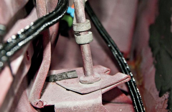 1969 Dodge Super Bee Power Window Regulator Lower Part Front Track Pin