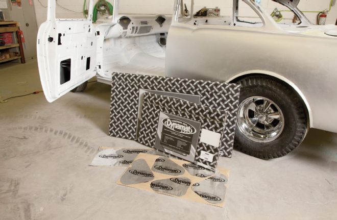 1955 Chevrolet Truck Dynamat Pre Cut Insulation Kit