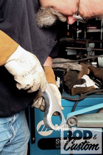 Run Belt Sander Over Welded Seams