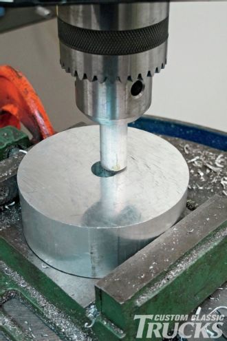 Jig Placed In Vise