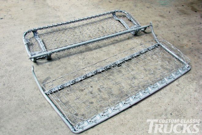 1965 Ford F 100 Seat Frame Cleaned
